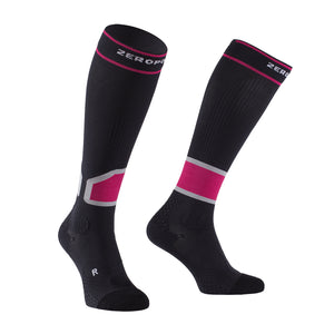 Zeropoint Intense 2.0 High Compression socks black and pink