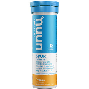 Nuun Sport Hydration Tabs with Electrolytes and Vital Minerals Orange