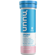 Load image into Gallery viewer, Nuun Sport Hydration Tabs with Electrolytes and Vital Minerals Strawberry Lemonade

