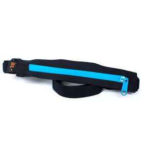 SPIbelt Performance Black with Turquoise zip