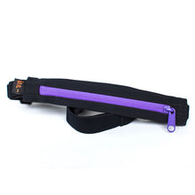 Load image into Gallery viewer, SPIbelt Performance Black with purple zip

