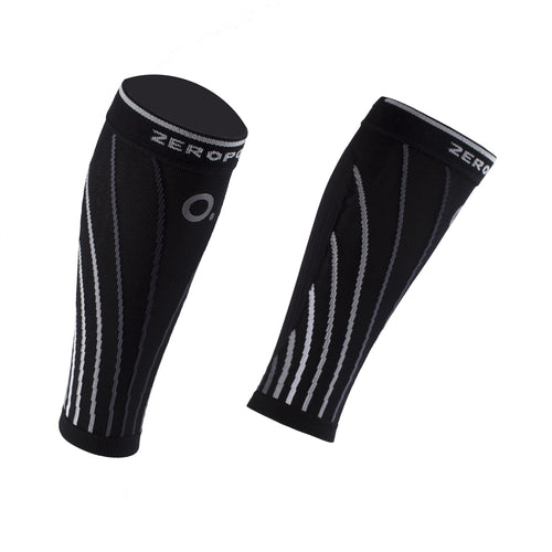 ZEROPOINT PRO RACING CALF SLEEVES Black and grey