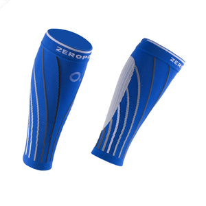ZEROPOINT Pro Racing Compression Calf Sleeves blue