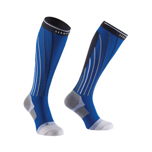 zeropoint pro racing compression socks blue