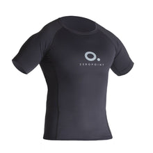 Load image into Gallery viewer, ZEROPOINT Performance Compression Short Sleeve Top Men, Black front
