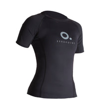 Load image into Gallery viewer, ZEROPOINT Performance Compression Short Sleeve Top Women, Black
