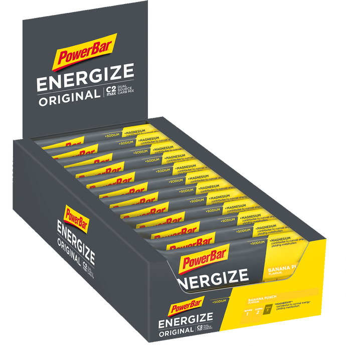PowerBar Energize Bar box Banana
