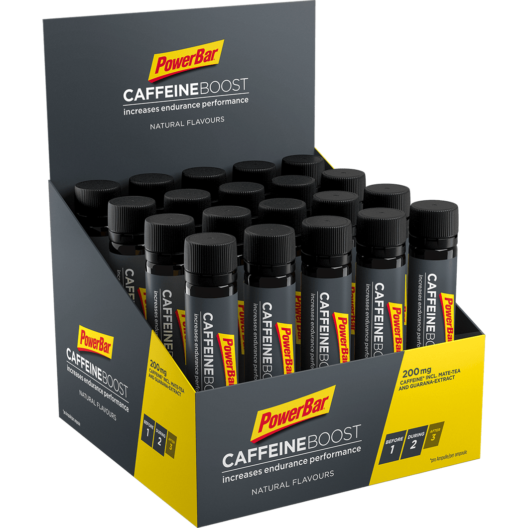 PowerBar Caffeine Boost - 20 x 25ml Ampoules with 200mg Caffeine