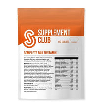 Load image into Gallery viewer, Supplement Club Complete Multivitamin 120 Tablets - Best Before End August 2023 - SAVE 87%
