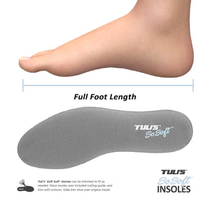 TULI'S SO SOFT INSOLES - FULL FOOT CUSHION - OSFA