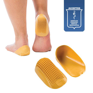 Tulis classic heel cups reduce foot pain podiatric