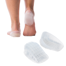 Load image into Gallery viewer, Relieve Foot Pain Tuli&#39;s Heel Cups on foot
