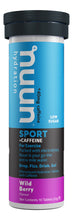 Load image into Gallery viewer, Nuun Sport + Caffeine Wild Berry tube

