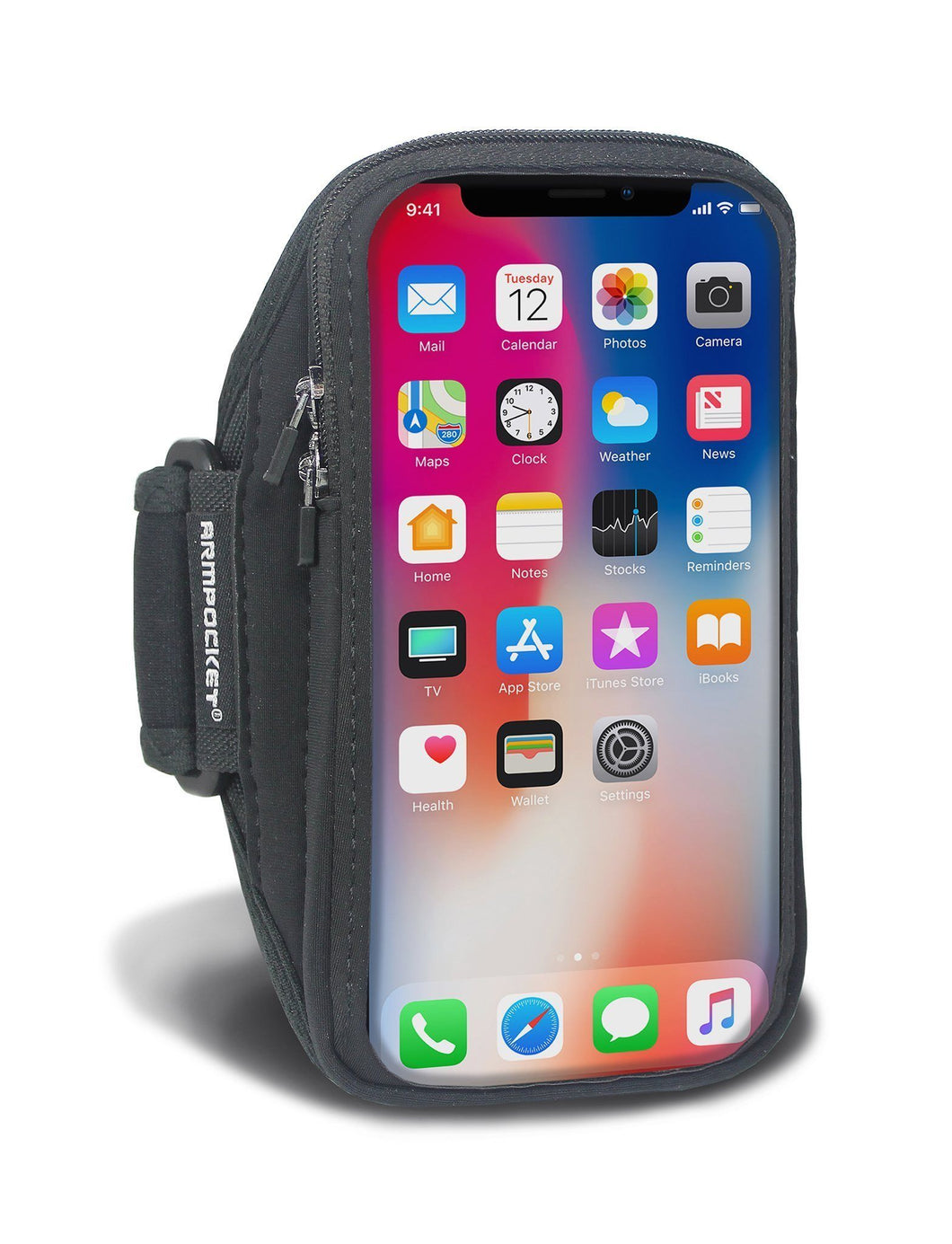 Armpocket X for iPhone 14/13/12/11 & Pro X/XS Galaxy S10/S20 and other bezel-less phones - SAVE 20%