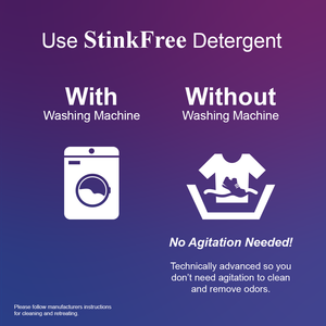 2Toms Stink Free Detergent hand wash or machine