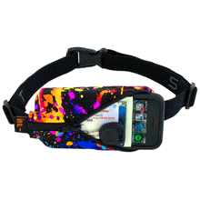 Load image into Gallery viewer, Running belt with Large Pocket SPIbelt Rave
