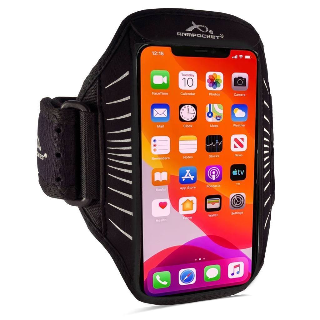 Armpocket Racer Edge, thin armband for iPhone 14/13/12/11/11 Pro/11 Pro Max, Galaxy Note 10/S20/S10+ and other full-screen devices - SAVE 20%