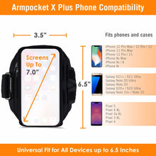 Load image into Gallery viewer, Armpocket X Plus armband for large full screen devices
