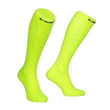 Load image into Gallery viewer, Zeropoint Compression socks mens neon yellow
